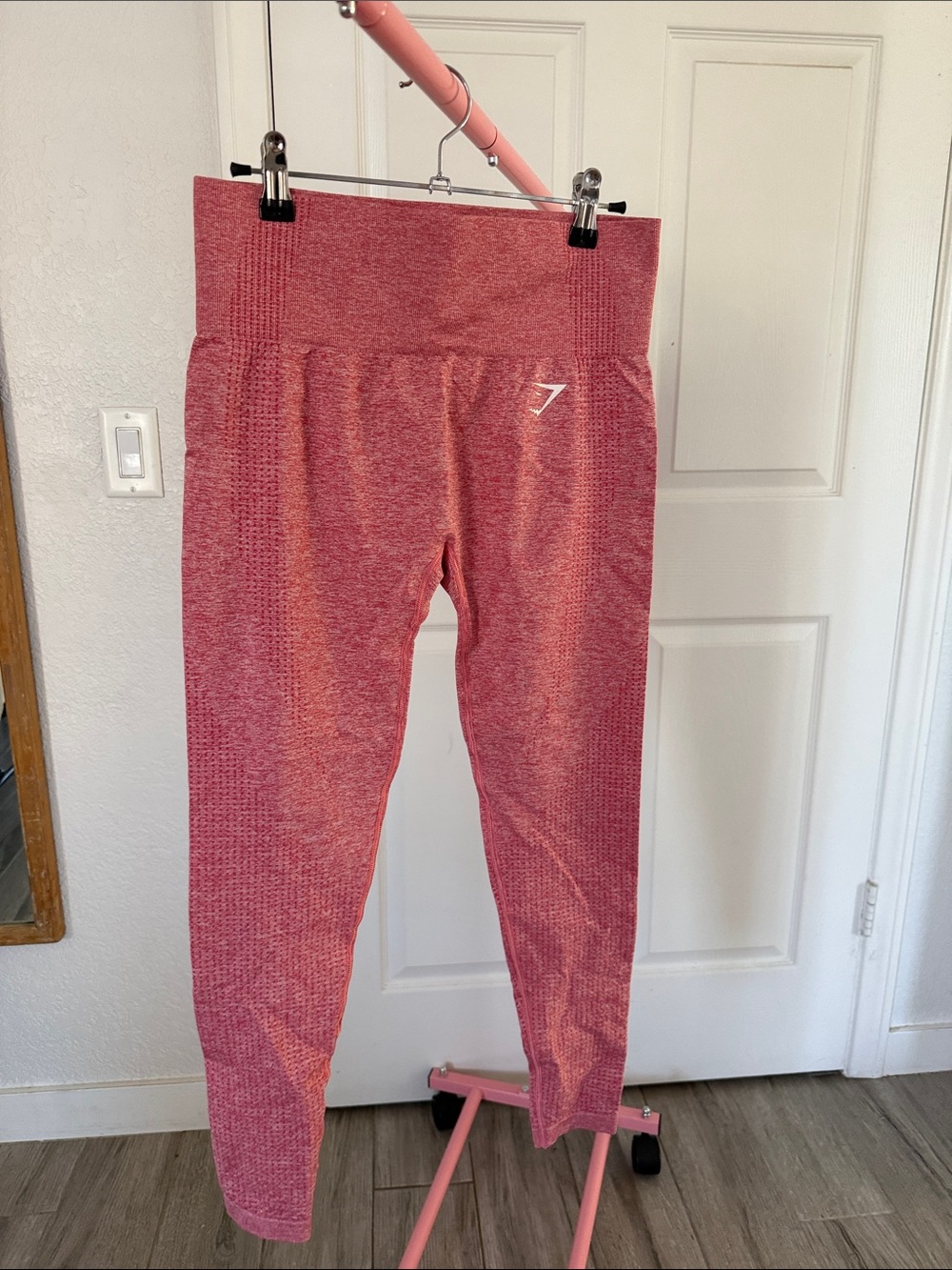 Gym Seamless Leggings - Pink